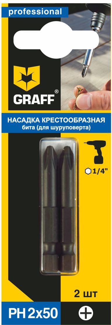 

Набор бит Graff Gbph0250, Gbph0250