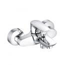 Изображение товара Смеситель для ванны с душем KLUDI PURE&SOLID 346810575 латунь хром автомат переключения