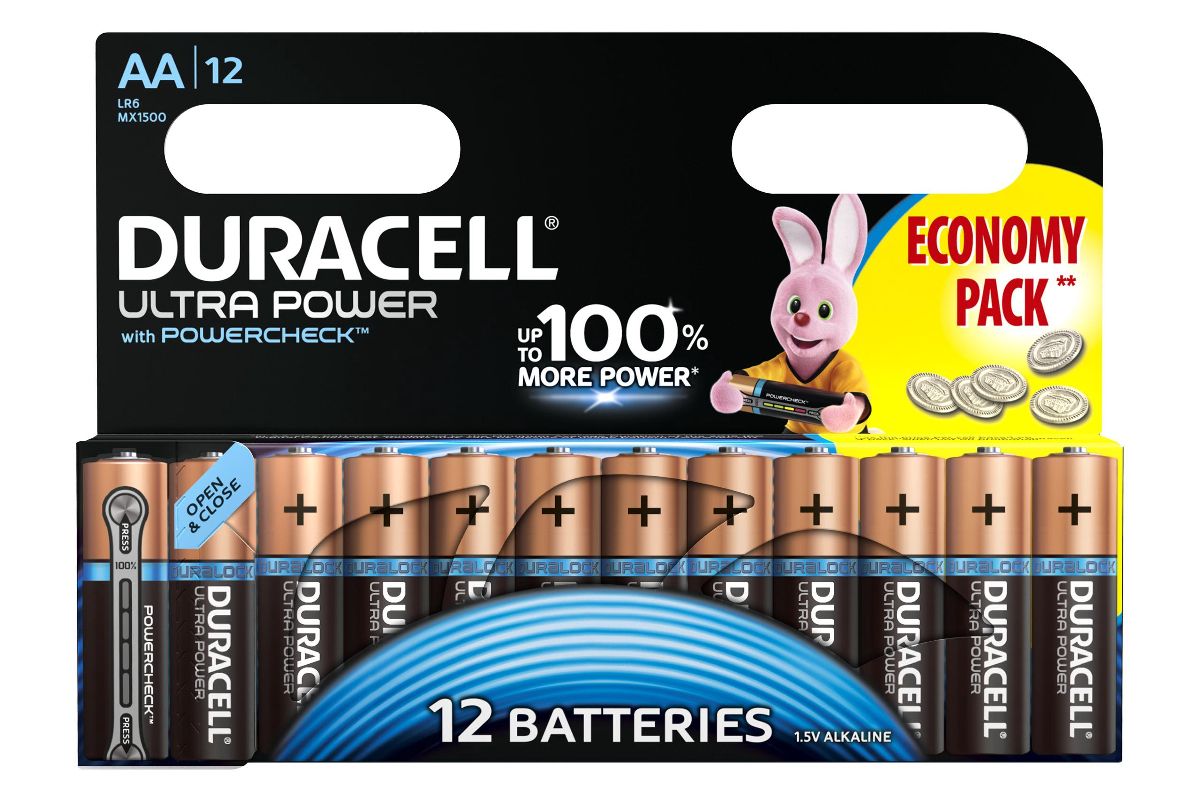 Батарейка Duracell LR6-12BL Тип: AA (LR6) (Кол-во в уп. 12шт.) - цена, фото  - купить в Москве, СПб и РФ