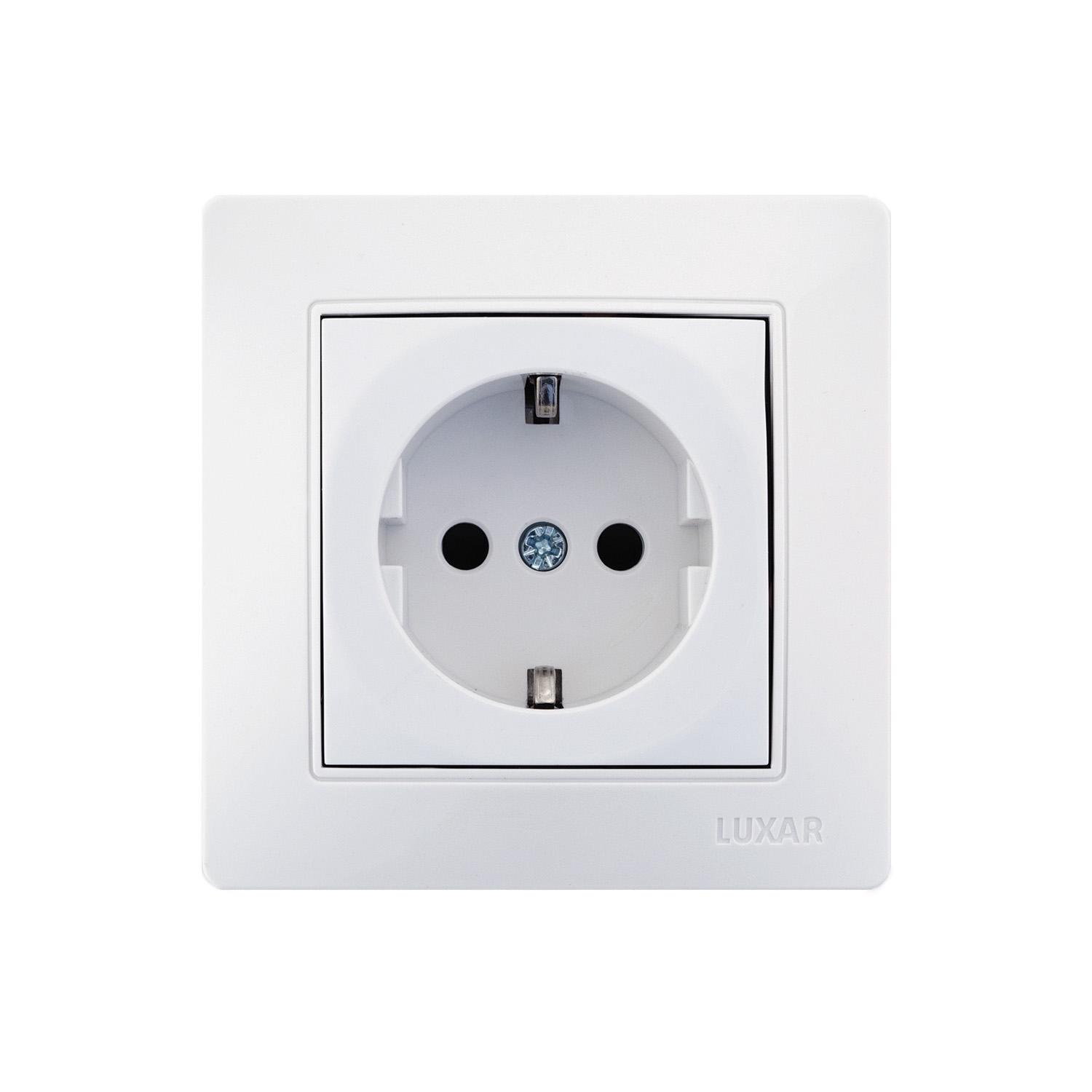 

Розетка Luxar Novo 02.025.01, Novo 02.025.01