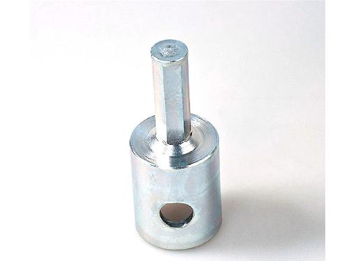 Изображение товара Адаптер ГОРИЗОНТ HLZ1-005 для ледобура под шуруповерт, оцинкованный переходник