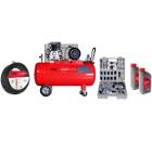 Набор FUBAG Компрессор B6800B/270 CT7.5 +Масло компрессорное VG 46 838271 +Масло компрессорное VDL 100 +Шланг 170101 +Набор пневмоинструмента 120103