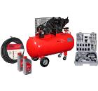 Набор FUBAG Компрессор DCF-1300/500 CT11 +Масло компрессорное VG 46 838271 +Масло компрессорное VDL 100 +Шланг 170101 +Набор пневмоинструмента 120103