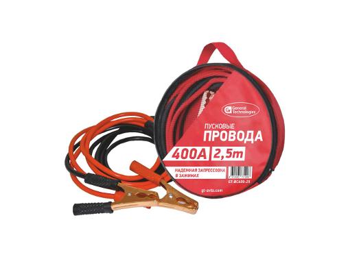 Изображение товара Провод пусковой GENERAL TECHNOLOGIES GT-BC400-25 400А 2.5м