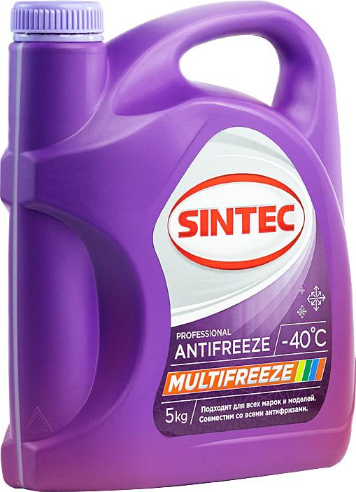 фото Антифриз фиолетовый sintec multifreeze (800534)