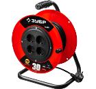 Изображение товара Удлинитель ЗУБР 55083-30 на катушке ПВС 30м 2500Вт