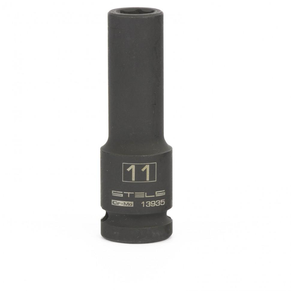 

Головка торцевая Stels размер 11мм, h 118мм, s 1/2'' (13935, размер 11мм, h 118мм, s 1/2'' (13935)