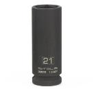 Головка ударная STELS размер 21мм, H 118мм, S 1/2'' (13947)