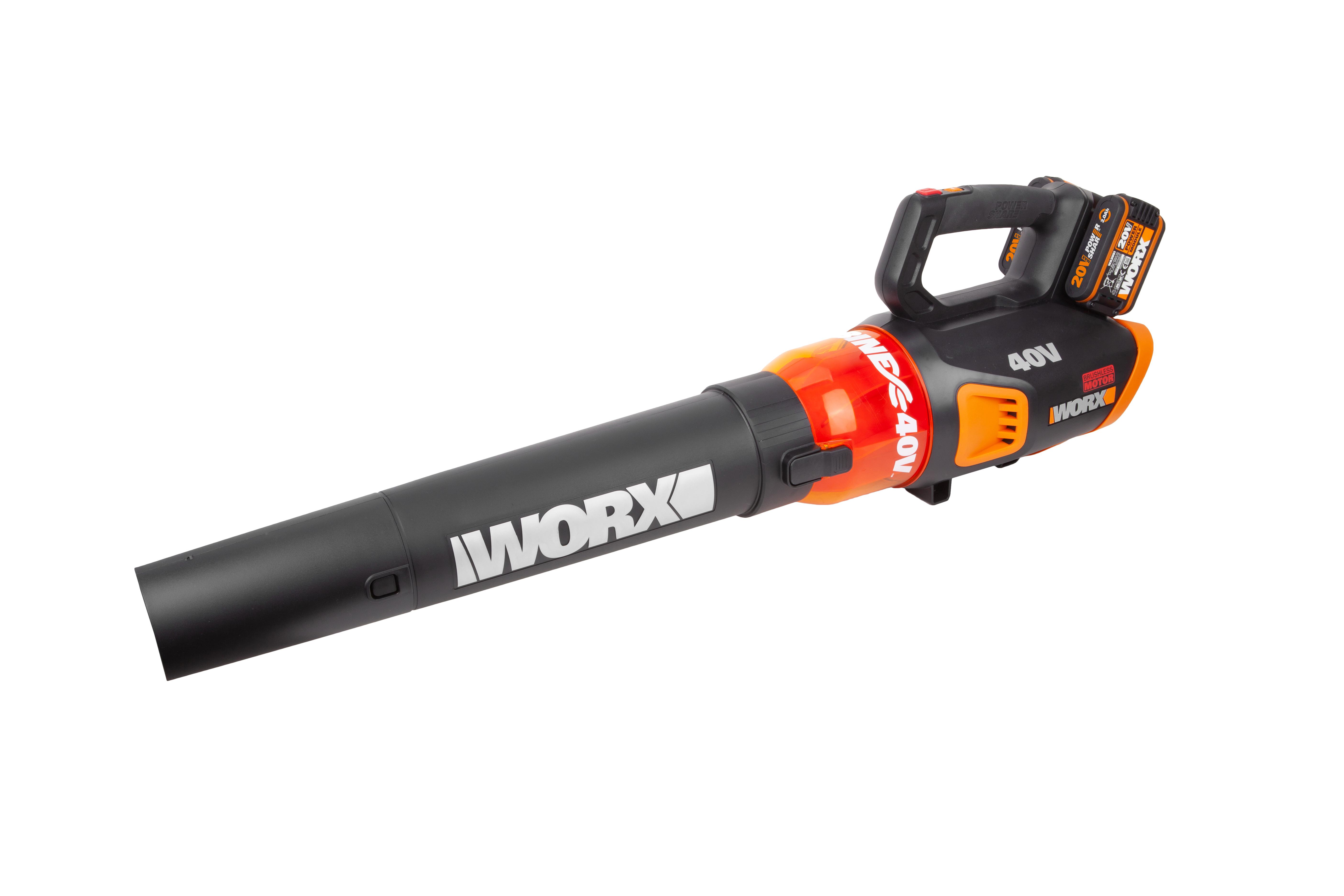 фото Воздуходувка worx wg584e