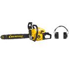 Изображение товара Бензопила Champion 256-18 с шиной 45 см для заготовки дров и валки деревьев