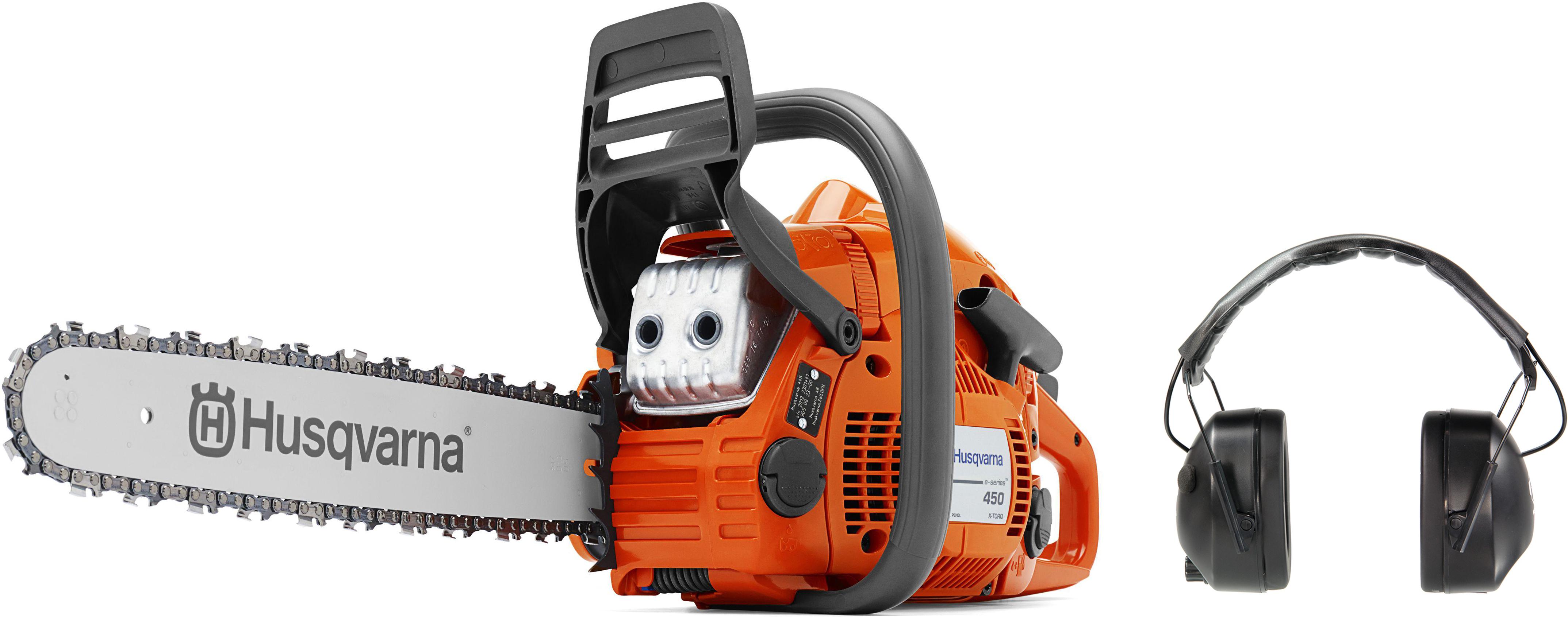 

Набор Husqvarna Бензопила 450e ii (9671569-75) +Наушники противошумные 22929, Бензопила 450e ii (9671569-75) +Наушники противошумные 22929