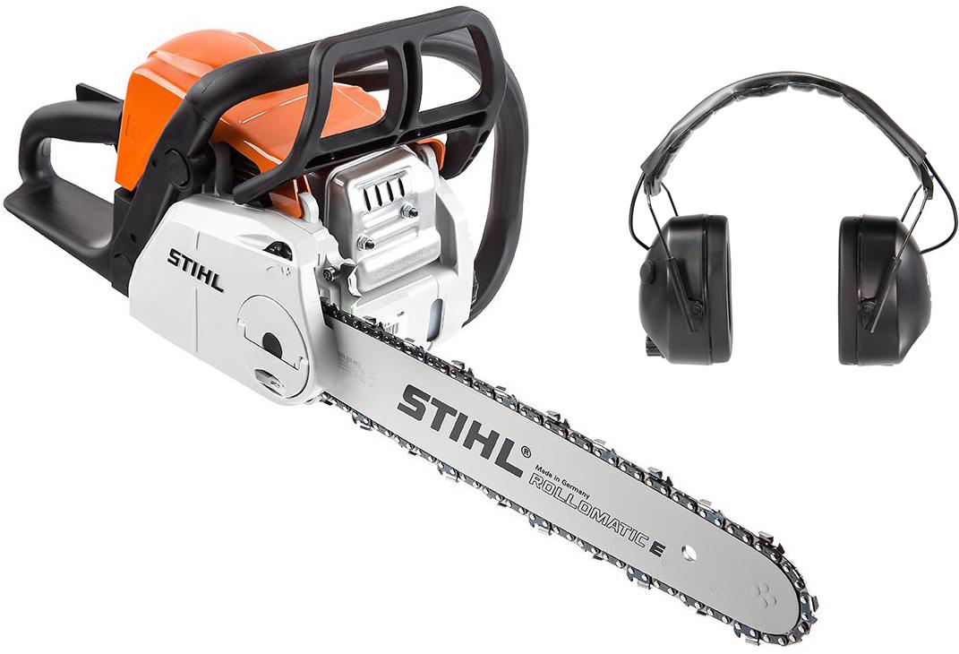 

Набор Stihl Бензопила ms 180 c-be 16' picco +Наушники противошумные 22929