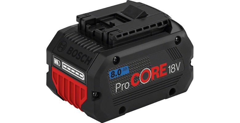 Аккумулятор BOSCH 18В 8Ач Li-Ion ProCORE (1600A016GK)