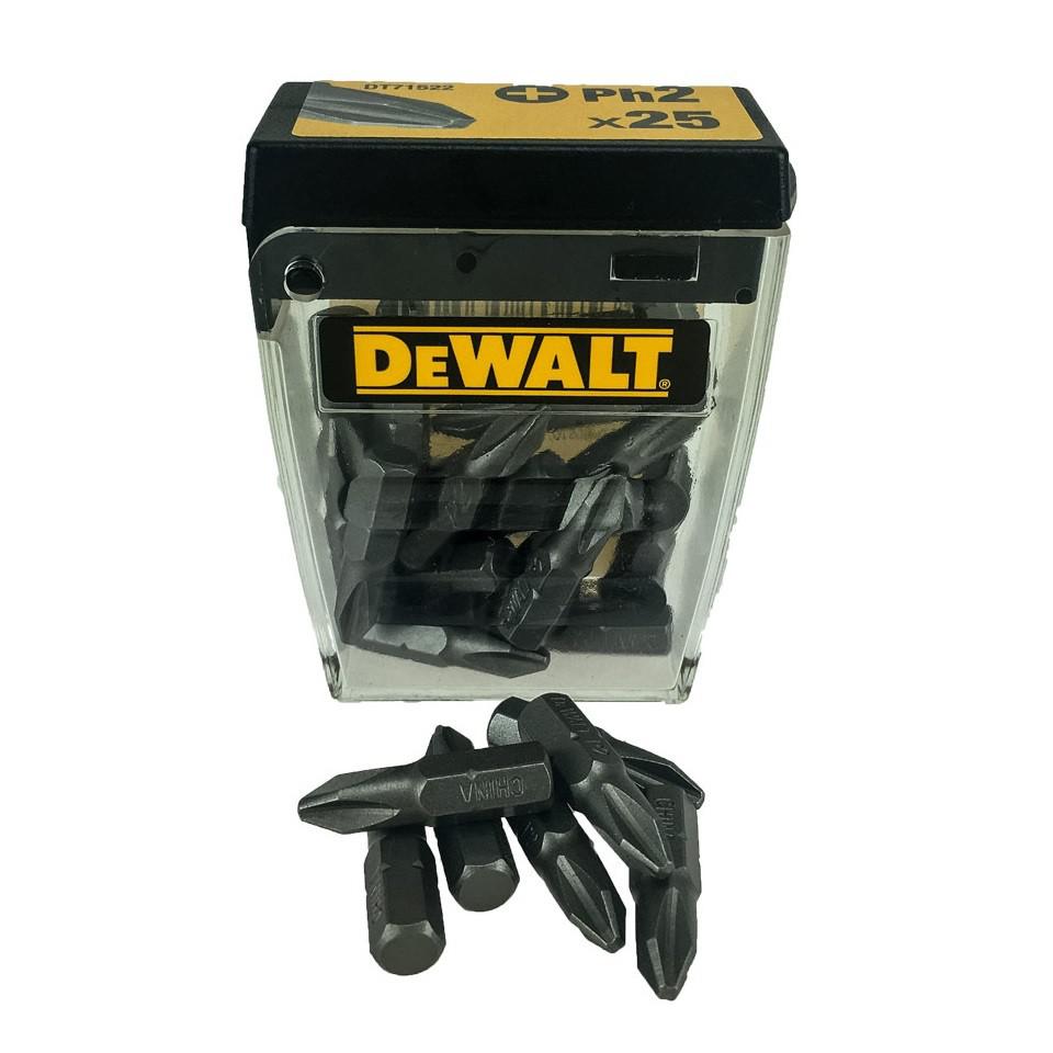 

Набор бит Dewalt Ph2 25мм (dt71522-qz, Ph2 25мм (dt71522-qz)