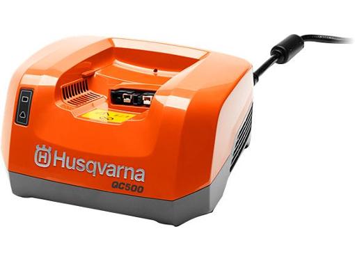 Изображение товара Зарядное устройство Husqvarna QC500 для аккумуляторов BLI 500 Вт быстрая зарядка