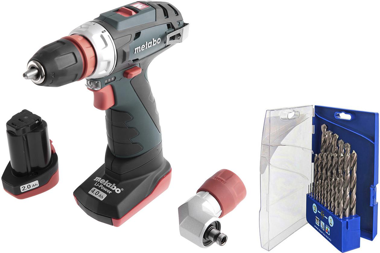 

Набор Metabo Дрель аккумуляторная powermaxx bs quick 4+2 (600157500) +Набор сверл 640-315 металл, Дрель аккумуляторная powermaxx bs quick 4+2 (600157500) +Набор сверл 640-315 металл