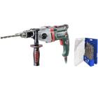 Изображение товара Набор METABO Дрель ударная SBEV 1000-2 (600783000) +Набор сверл 640-315 металл Изображение товара Набор METABO Дрель ударная SBEV 1000-2 (600783000) +Набор сверл 640-315 металл