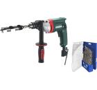 Набор METABO Дрель BE 75-16 (600580000) +Набор сверл 640-315 металл