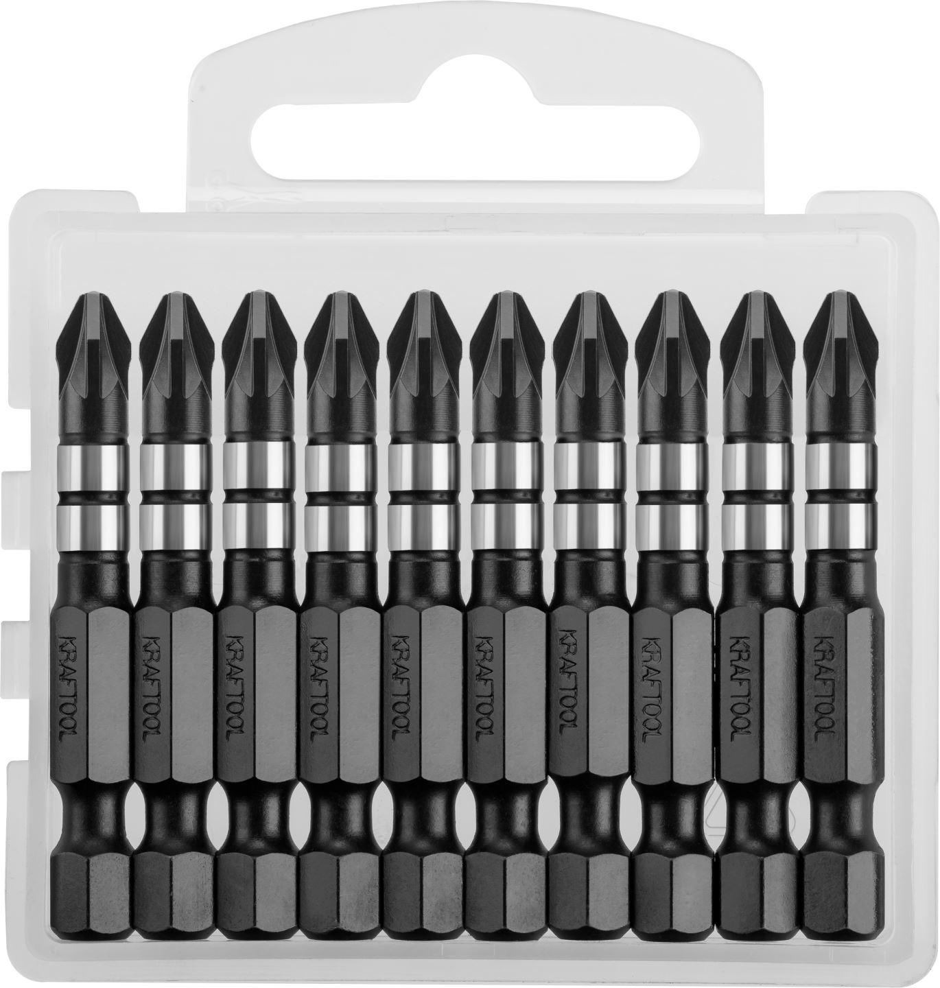 

Набор бит Kraftool Pz2 50мм (26193-2-50-s10, Pz2 50мм (26193-2-50-s10)