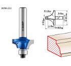 Фреза ЗУБР Ф 22.2мм S 8мм I 50.2мм (28700-22.2)