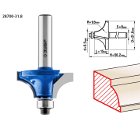 Фреза ЗУБР Ф 31.8мм S 8мм I 15мм (28700-31.8)