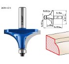 Фреза ЗУБР Ф 57.1мм S 12мм I 29мм (28701-57.1)