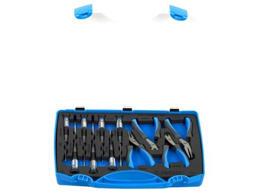 Изображение товара Набор инструментов UNIOR 403C 11 предметов в кейсе для электроники