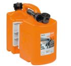 Канистра комбинированная STIHL Профи  5 л + 3 л, оранжевая