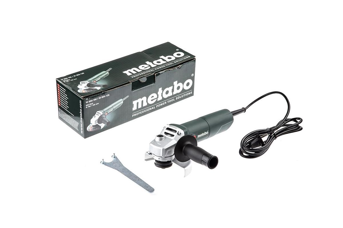 УШМ (болгарка) METABO W 650-125 (603602010) купить в Уфе по доступной цене:  характеристики и фото