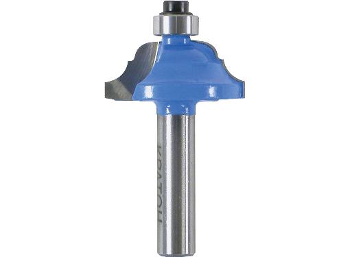 Изображение товара Фреза КРАТОН Хобби 24.9 мм калевочная с подшипником 15.9 мм