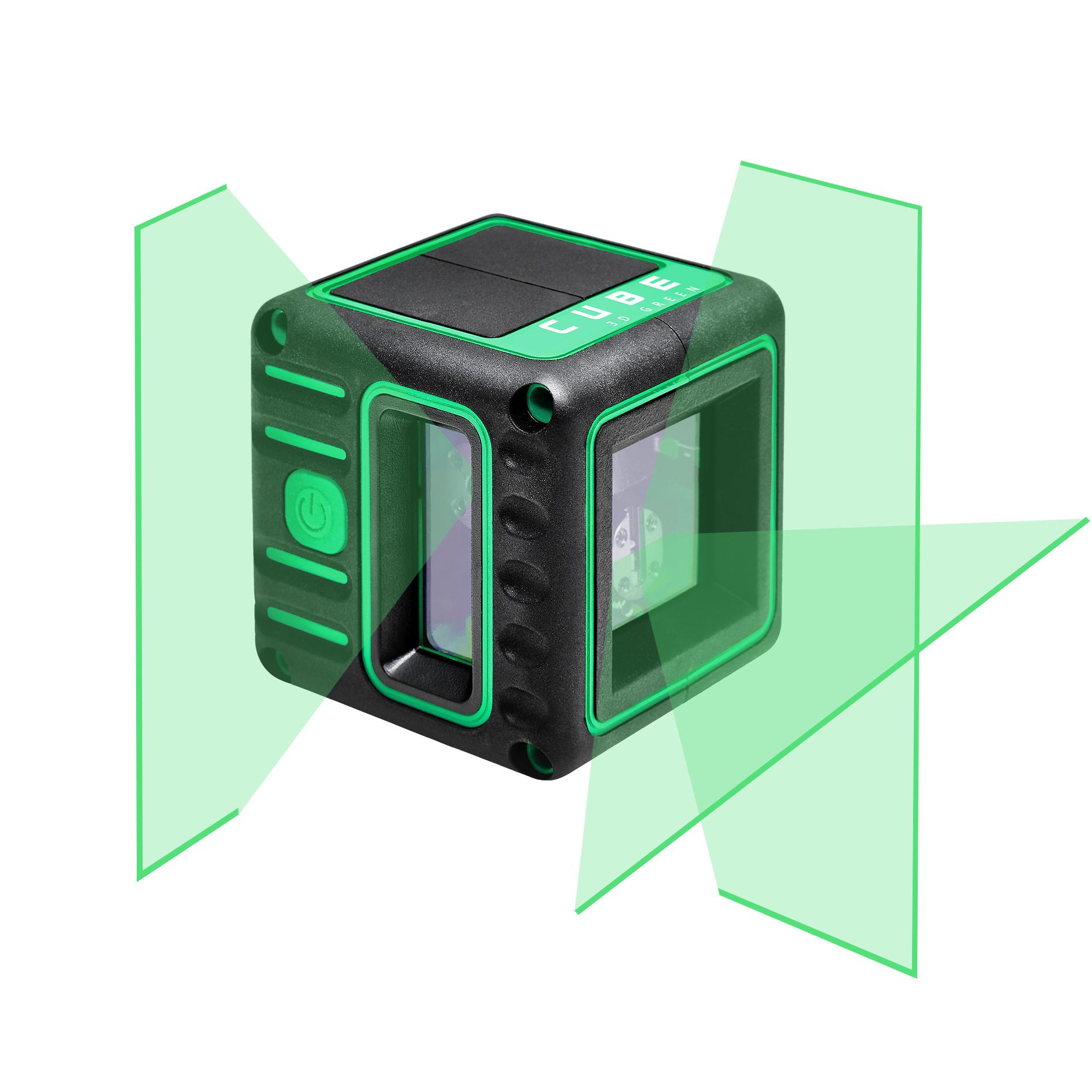 фото Уровень лазерный ada cube 3d green professional edition (а00545)