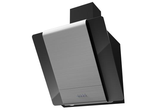 Изображение товара Кухонная вытяжка KRONA TALLI 600 inox/black glass 3P с отводом и рециркуляцией
