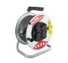 Изображение товара Удлинитель силовой на катушке LUX К4-Е-50 50 м 4 розетки IP 44