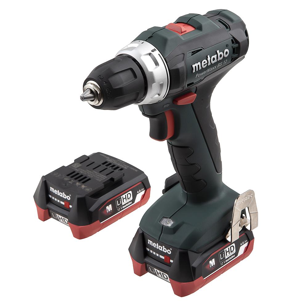 фото Дрель-шуруповерт metabo powermaxx bs 12 (601036800)