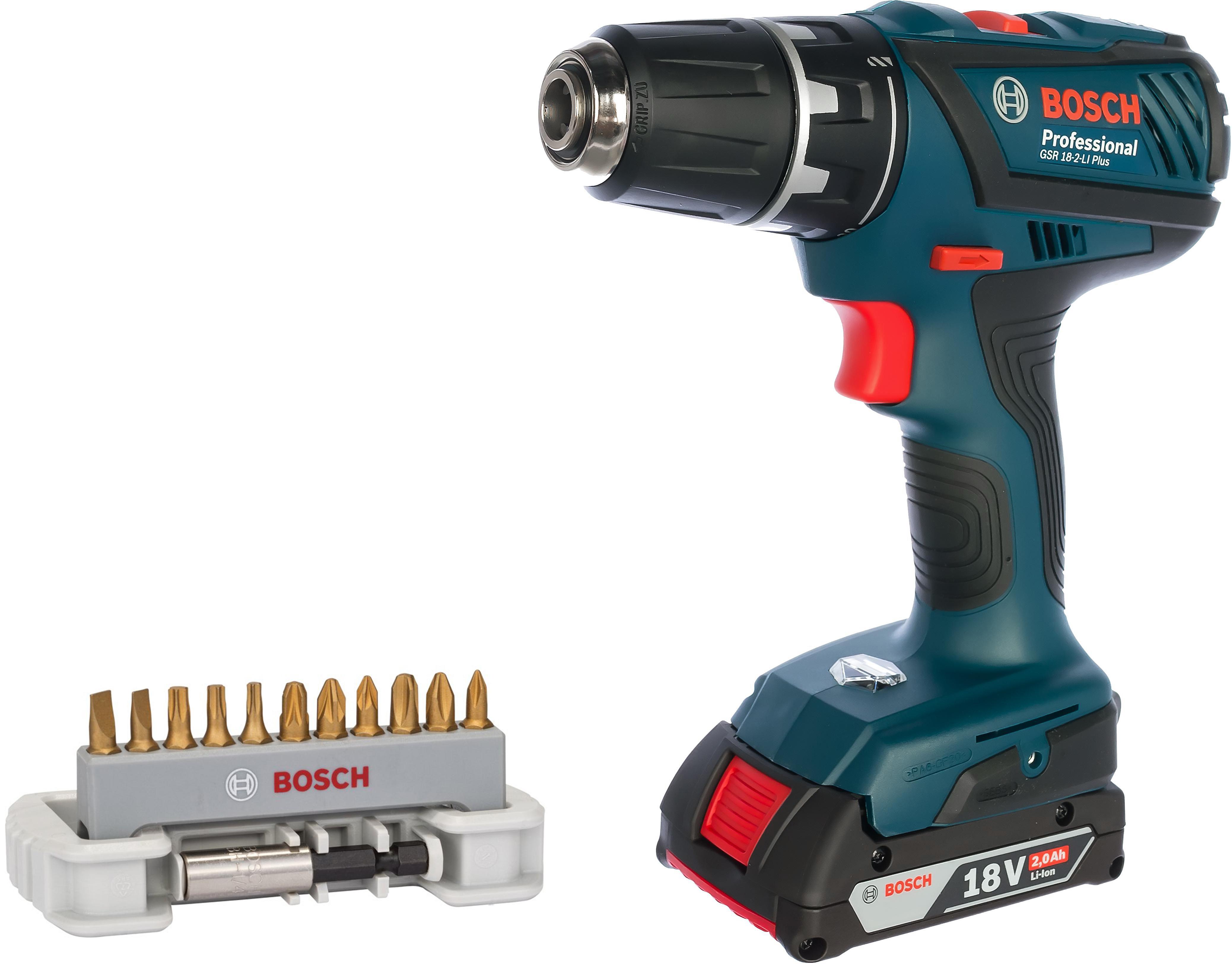 

Набор Bosch Дрель аккумуляторная gsr 18-2-li plus (0.601.9e6.120) +Набор бит max grip 2608522133, Дрель аккумуляторная gsr 18-2-li plus (0.601.9e6.120) +Набор бит max grip 2608522133