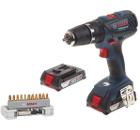 Изображение товара Набор BOSCH Шуруповерт GSB 18-2-Li Plus (06019E7120) +Набор бит Max Grip 2608522133