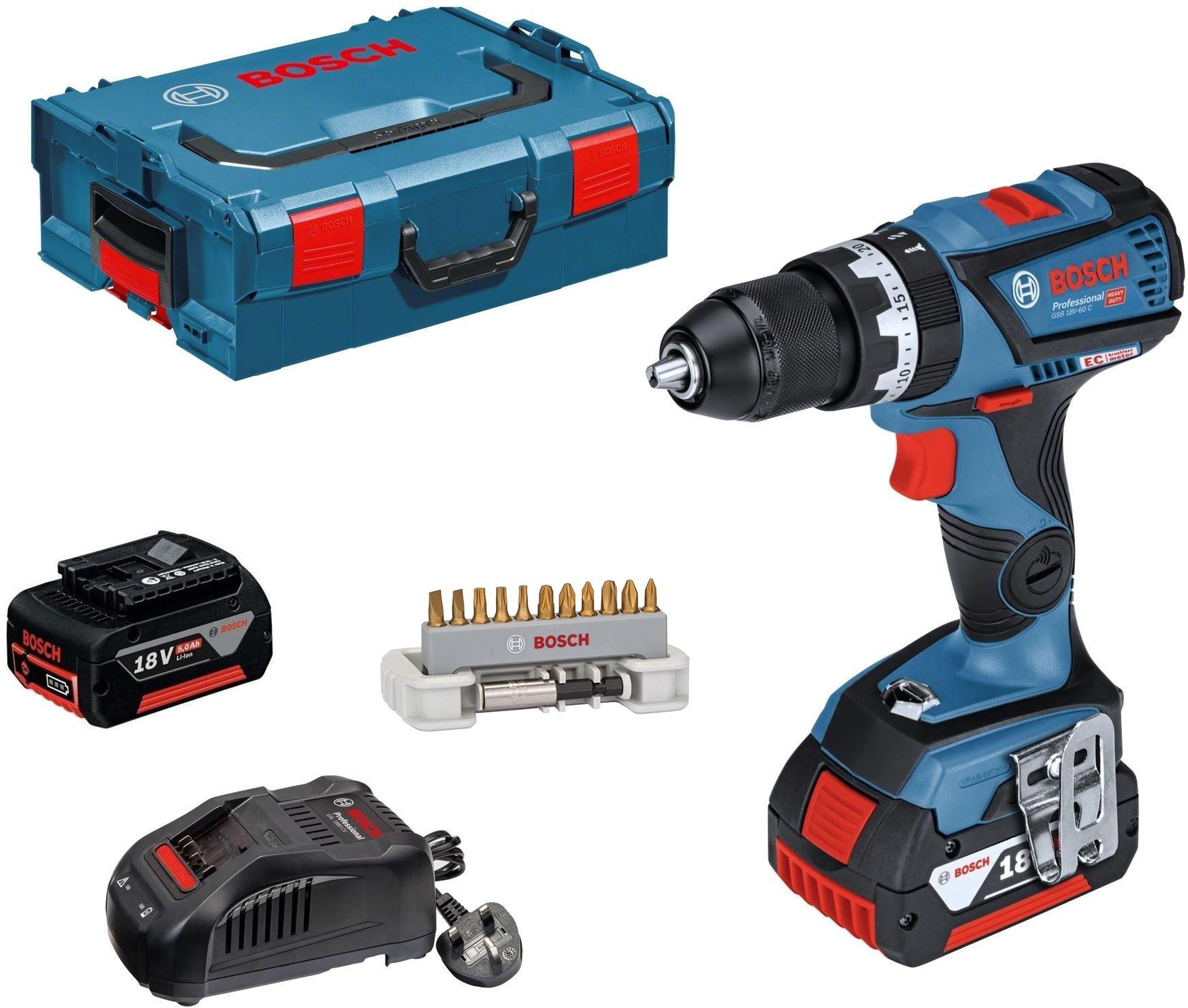 

Набор Bosch Дрель ударная gsb 18v-60 c (06019g2100) +Набор бит max grip 2608522133, Дрель ударная gsb 18v-60 c (06019g2100) +Набор бит max grip 2608522133