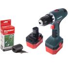 Набор METABO Дрель аккумуляторная BS 12 NiCd New (602194500) +Лента ремонтная 240-001