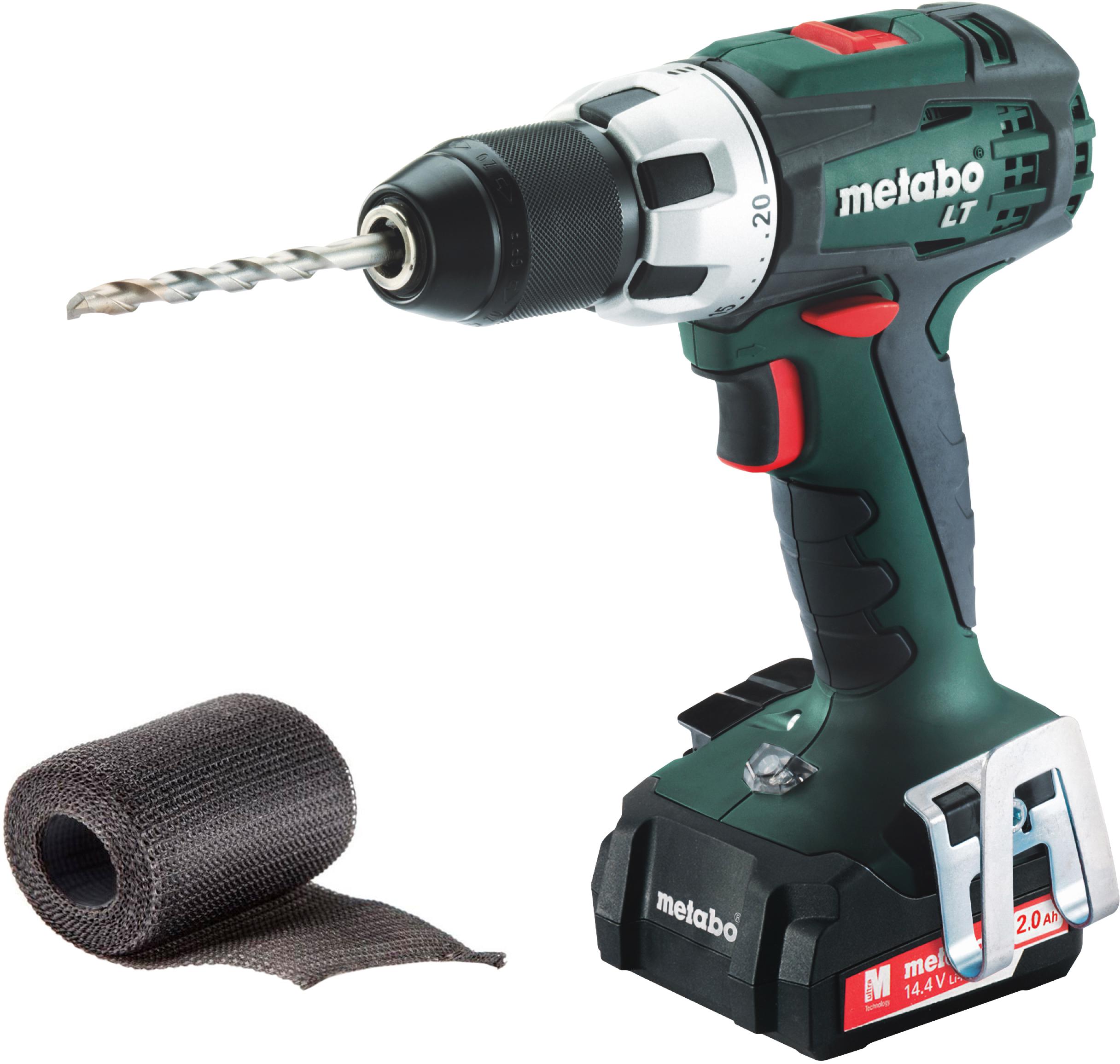 

Набор Metabo Дрель-шуруповерт bs 14.4 lt (602100510) +Лента ремонтная 240-001, Дрель-шуруповерт bs 14.4 lt (602100510) +Лента ремонтная 240-001