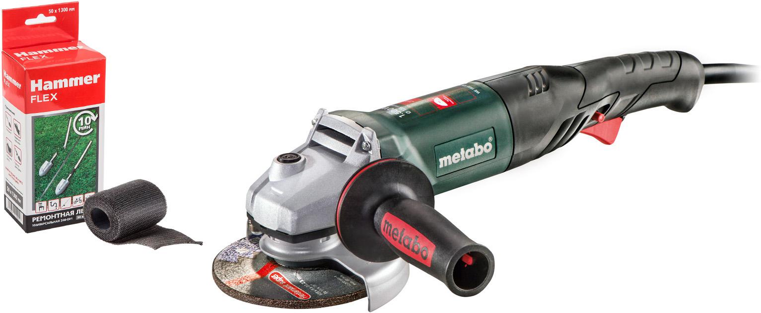 

Набор Metabo УШМ (болгарка) we 1500-125 rt (601241000) +Лента ремонтная 240-001, УШМ (болгарка) we 1500-125 rt (601241000) +Лента ремонтная 240-001
