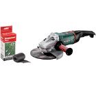 Изображение товара Профессиональная угловая шлифмашина METABO W 24-230 MVT 2400Вт 230мм