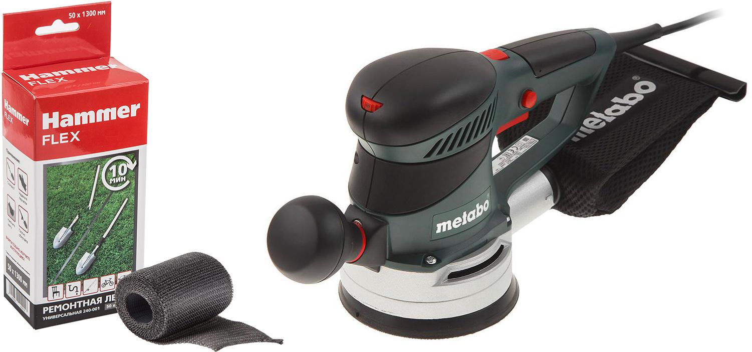 

Набор Metabo Орбитальная (эксцентриковая) шлифмашина sxe 425 turbotec (600131000) +Лента ремонтная 240-001, Орбитальная (эксцентриковая) шлифмашина sxe 425 turbotec (600131000) +Лента ремонтная 240-001
