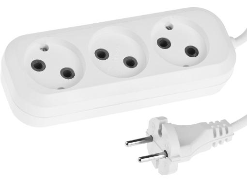 Изображение товара Удлинитель СИБИН 55031-2 на 3 гнезда, длина 2м