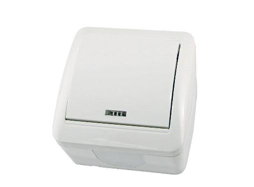 Изображение товара Выключатель TDM SQ1818-0003 с подсветкой влагозащита IP 44 10А