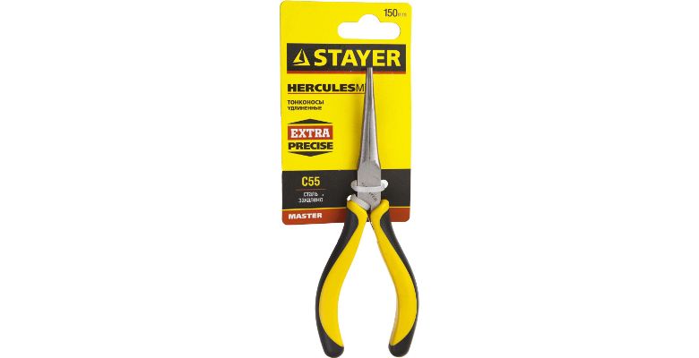 Тонкогубцы удлиненные STAYER MASTER HERCULES Mini 150мм 2218-1_z01