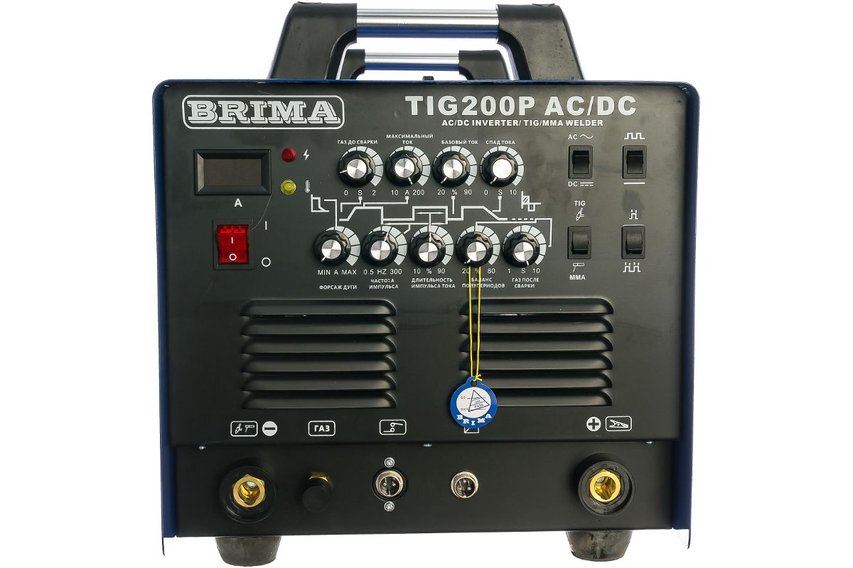 Аппарат c TIG режимом BRIMA TIG-200 P AC/DC (220 В)