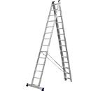 Универсальная лестница трехсекционная СИБИН 38833-14