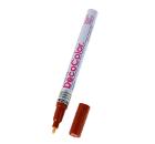 Изображение товара Лаковый перманентный маркер Marvy MAR200/6 круглое 2 мм коричневый