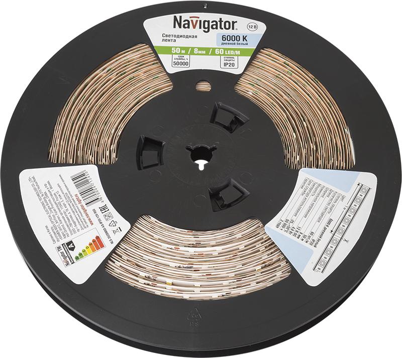 

Лента Navigator 71 245 nls-3528w60-4.8-ip20-12v-r50, Белый, 71 245 nls-3528w60-4.8-ip20-12v-r50