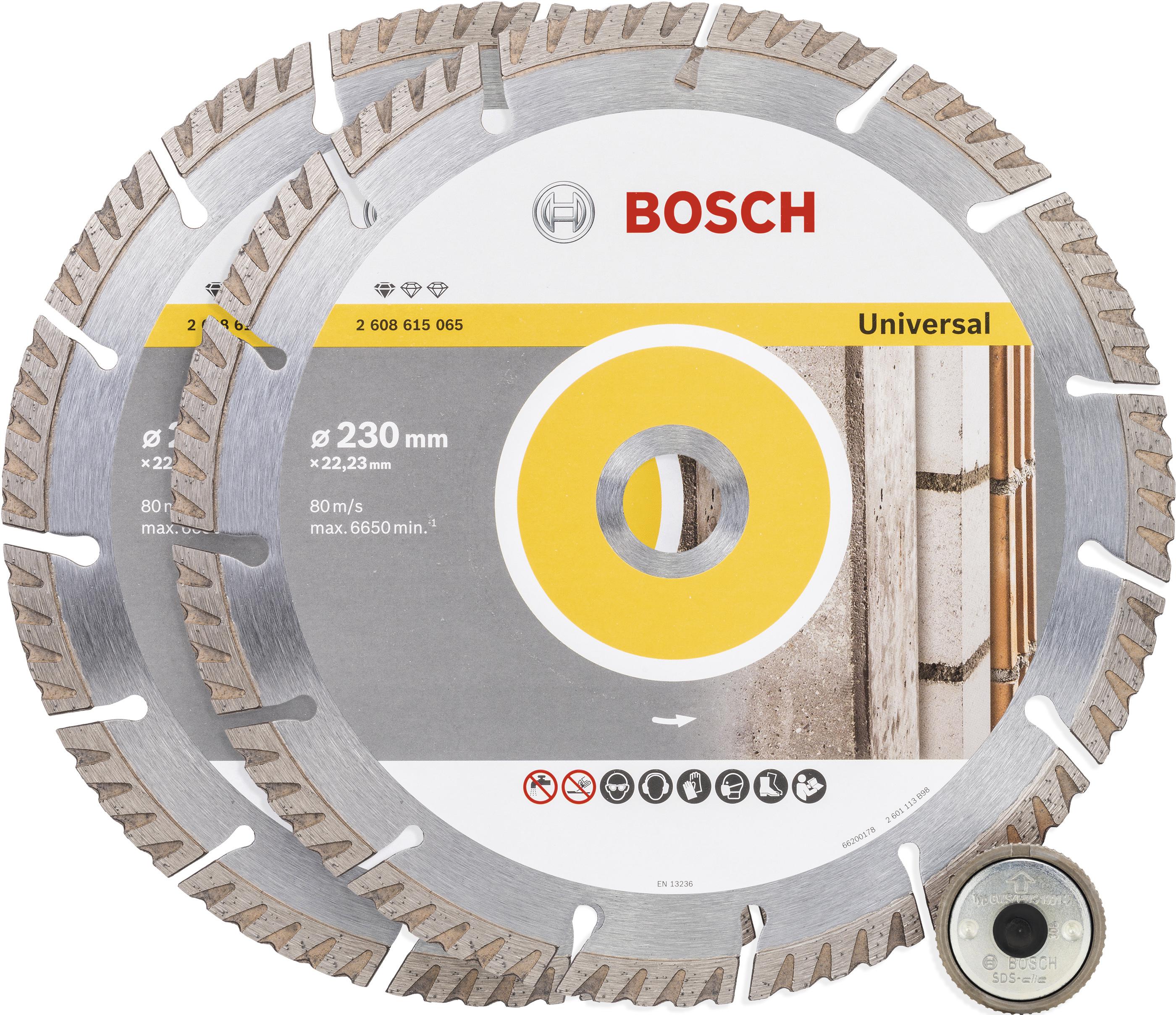 

Набор Bosch (06159975h5) Ф230х22мм универсальный, (06159975h5) Ф230х22мм универсальный